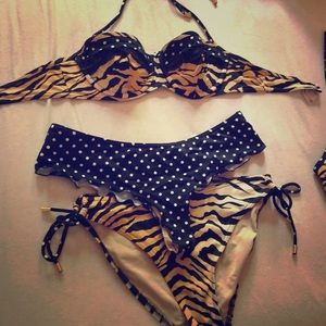 4 piece swim suit